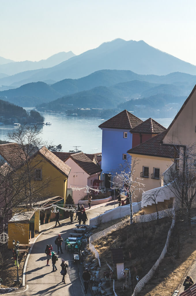 Le Petite France in gapyeong, gyeonggi province outside of seoul