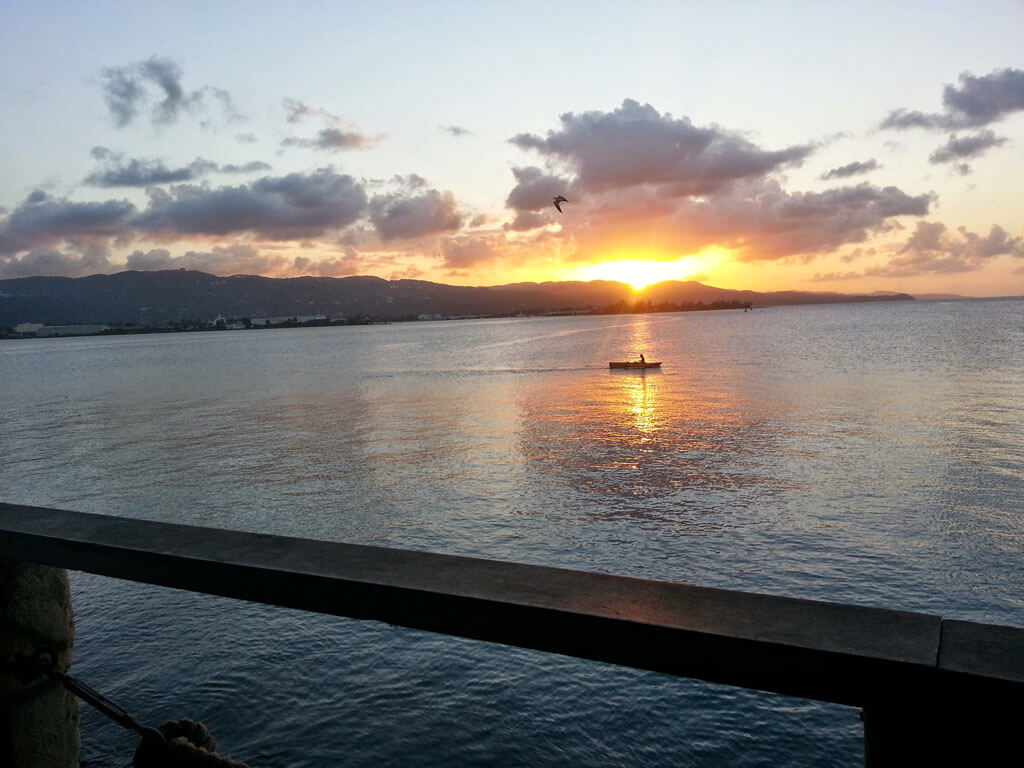 Montego Bay at sunset by Irie Diva