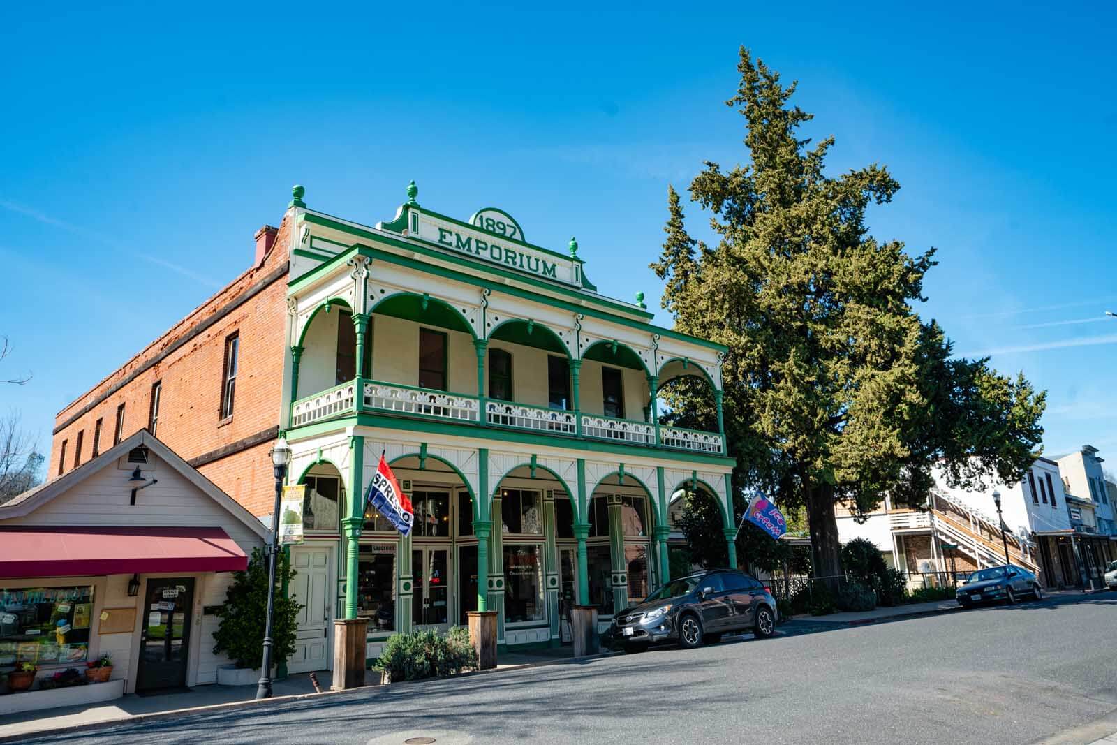 Emporium in Jamestown California near Yosemite National Park