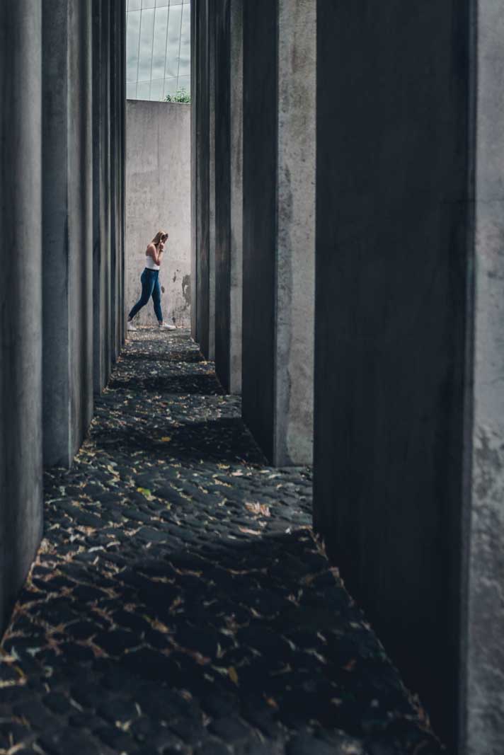 Garden of Exile at the Jewish Museum in Berlin