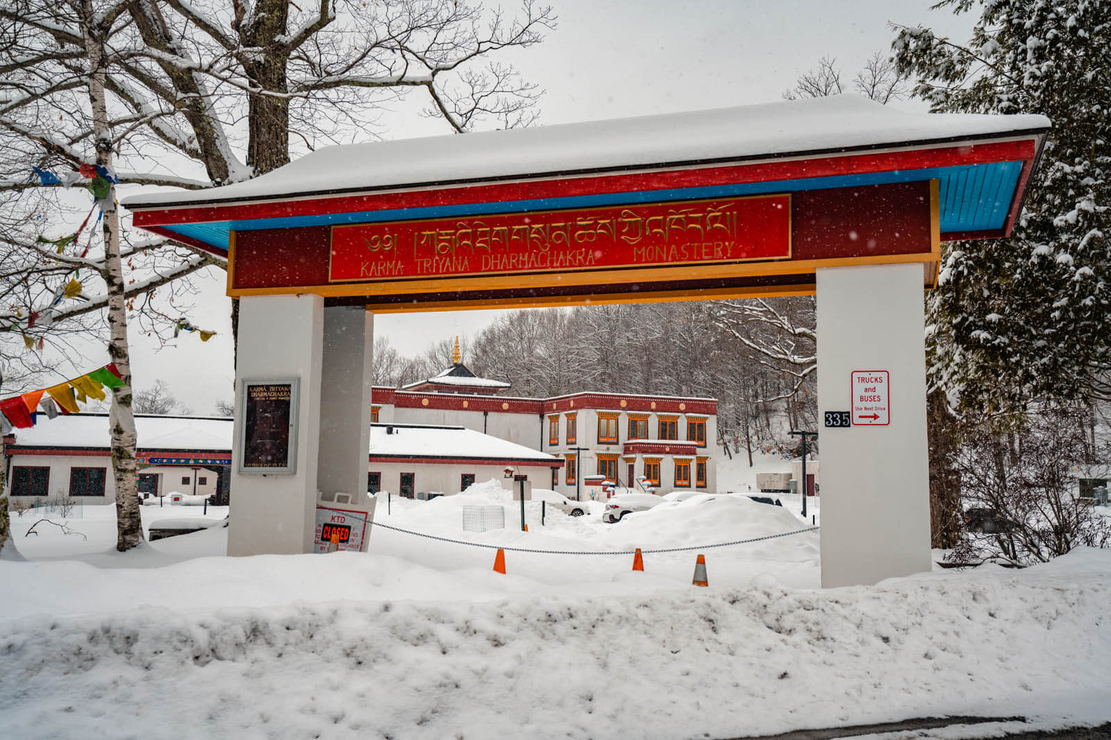 Karma Triyana Dharmachakra Monastery in Woodstock New York in the Catskills