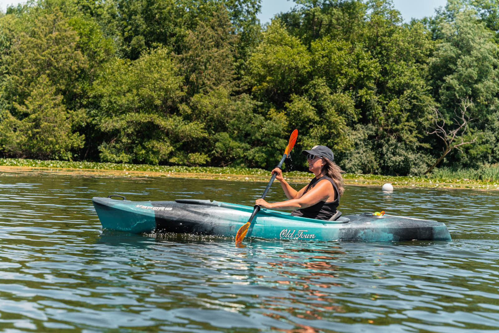 Kayaking at Lake Wingra in Madison