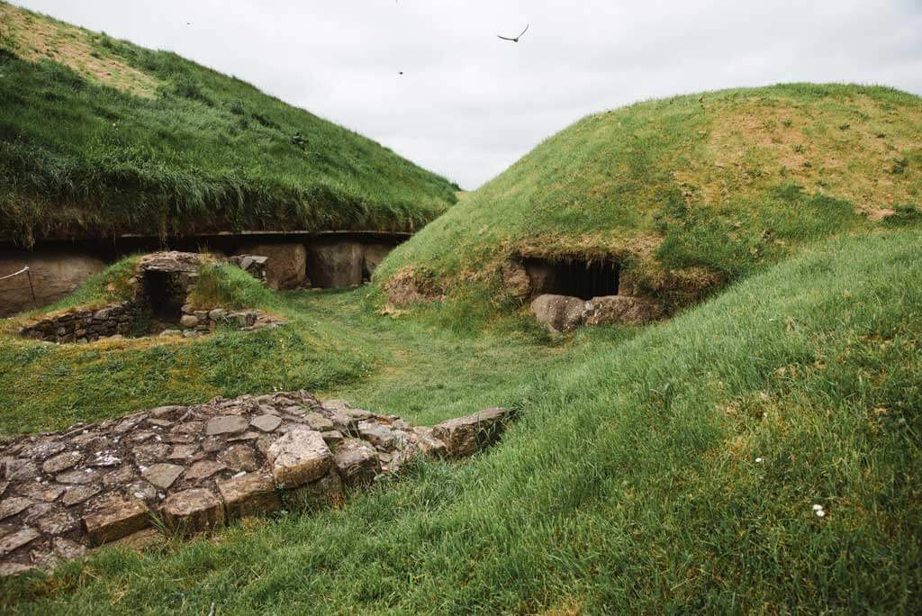 Knowth Passage Tombs in Ireland