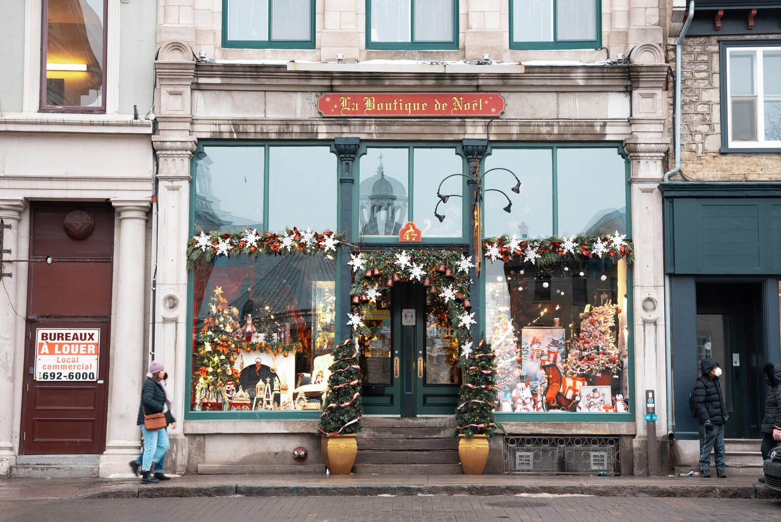 La Boutique de Noël de Quebec store in Quebec City Canada