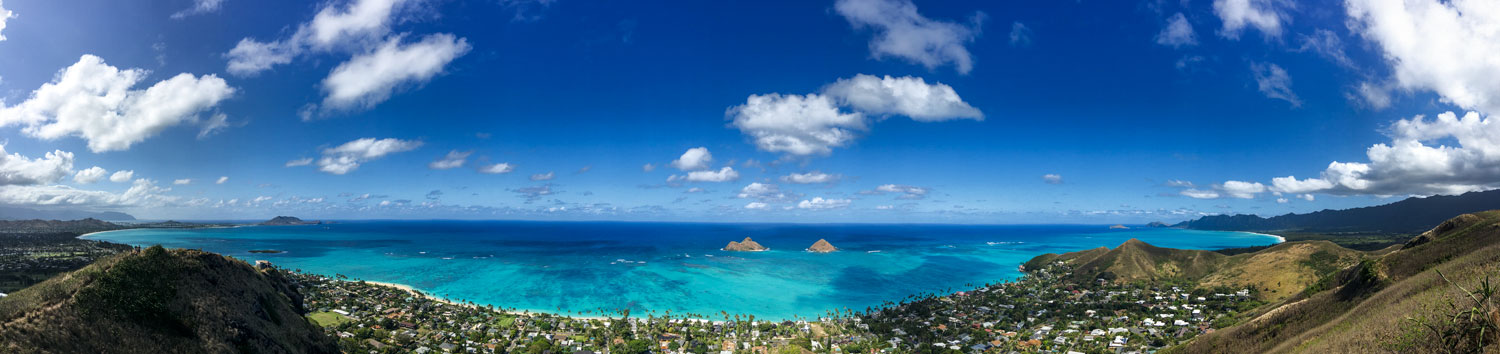 Lanikai Beach Panorama