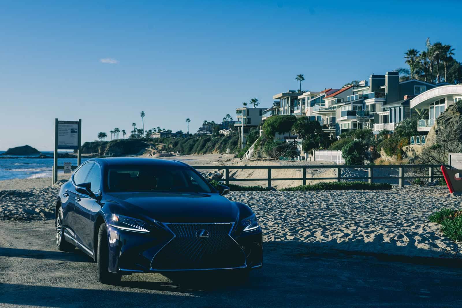 Lexus LS in California