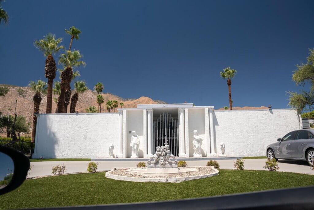 Liberace Home in Palm Springs California