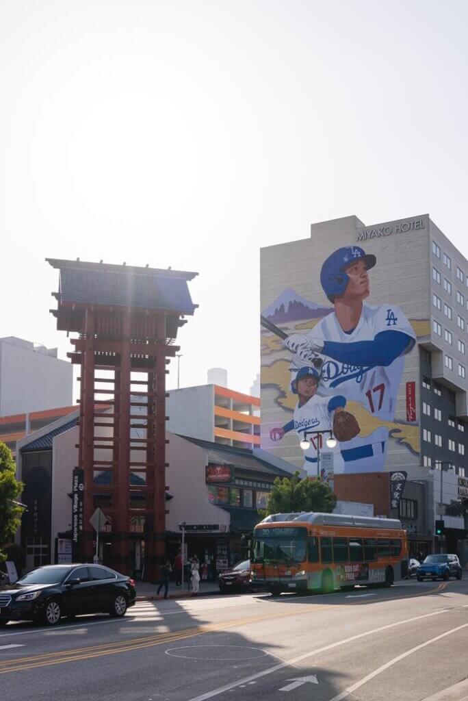 Little Tokyo in Downtown Los Angeles