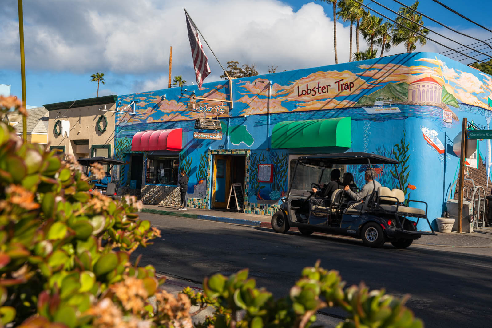 Lobster Trap restaurant on Catalina Island in California