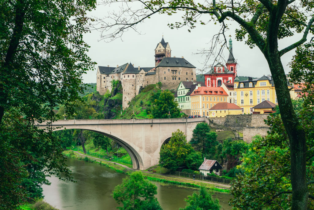 Loket Castle in Czech Republic