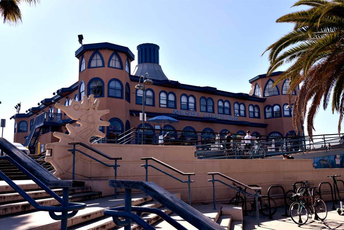 Looff-Hippodrome-on-the-Santa-Monica-Pier-in-Los-Angeles