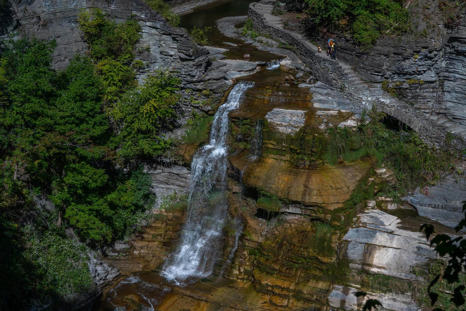 Lucifer Falls at Robert Treman State Park in Ithaca New York