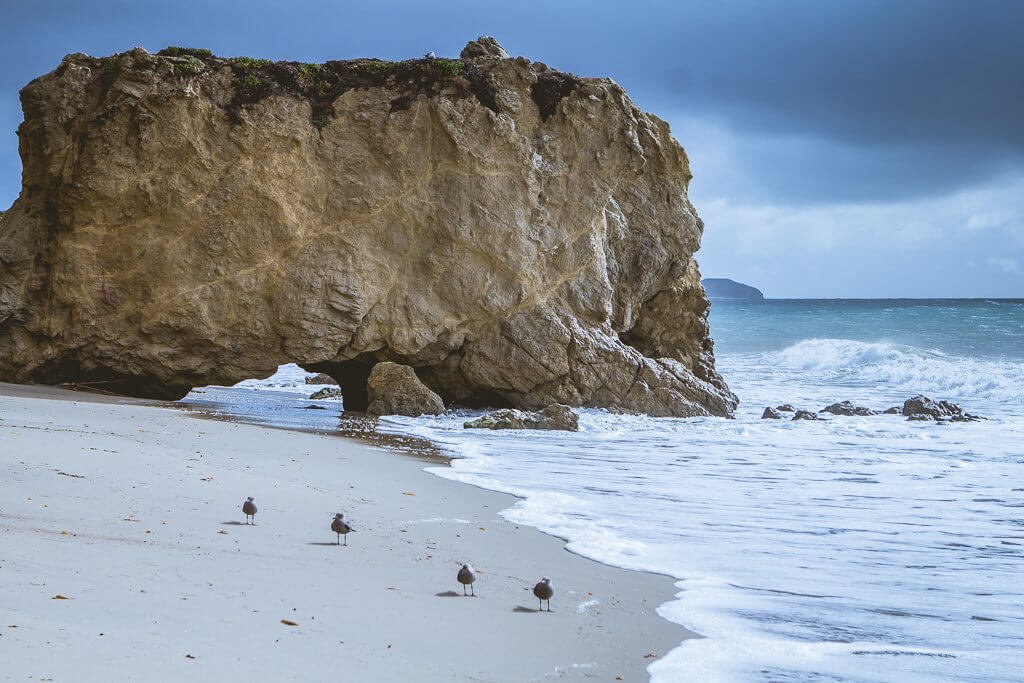 Matador Beach in Malibu