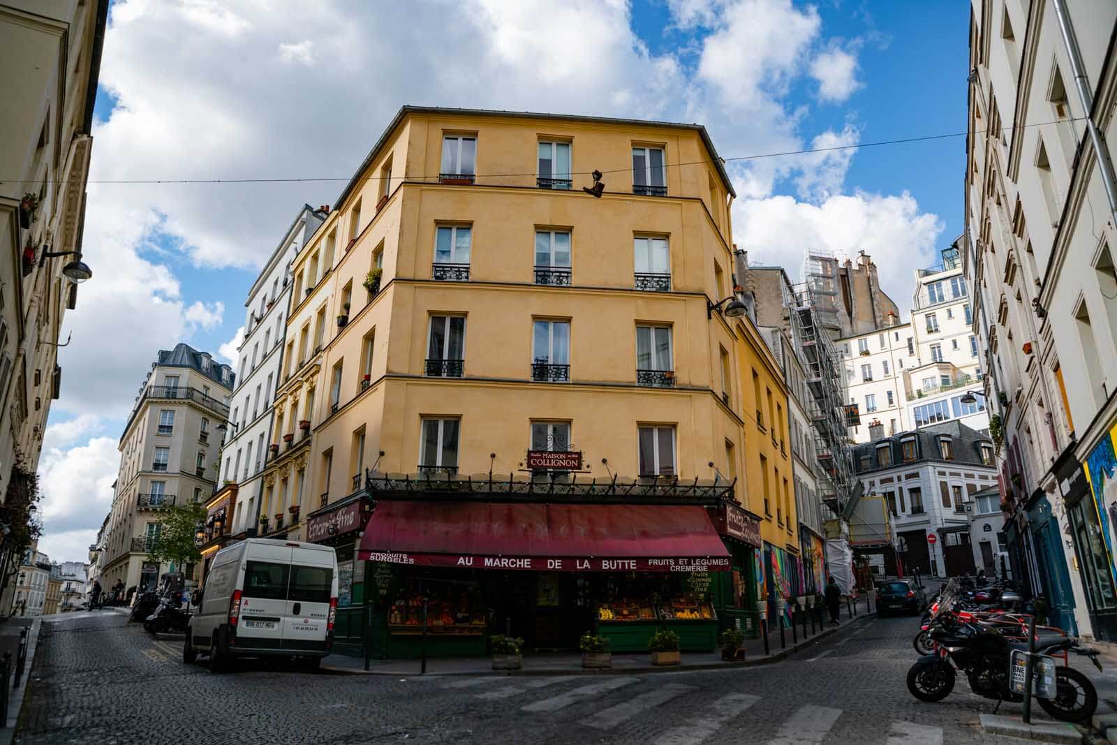 Maison Collignon grocery store and filming location for Amelie in Montmartre Paris