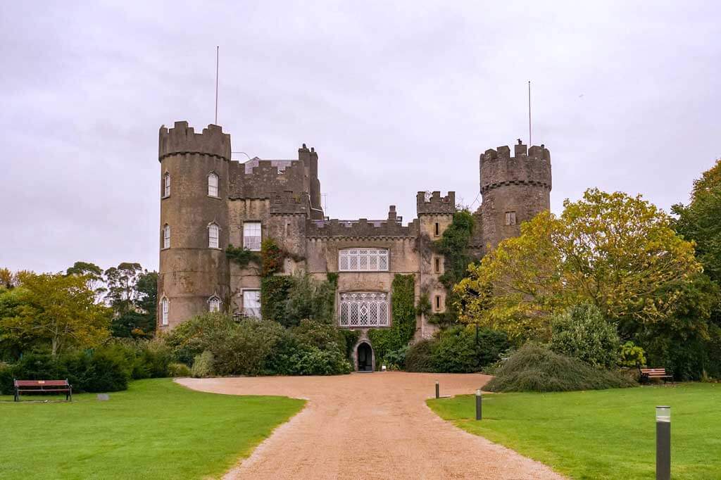 Malahide Castle just 30 minutes from Dublin