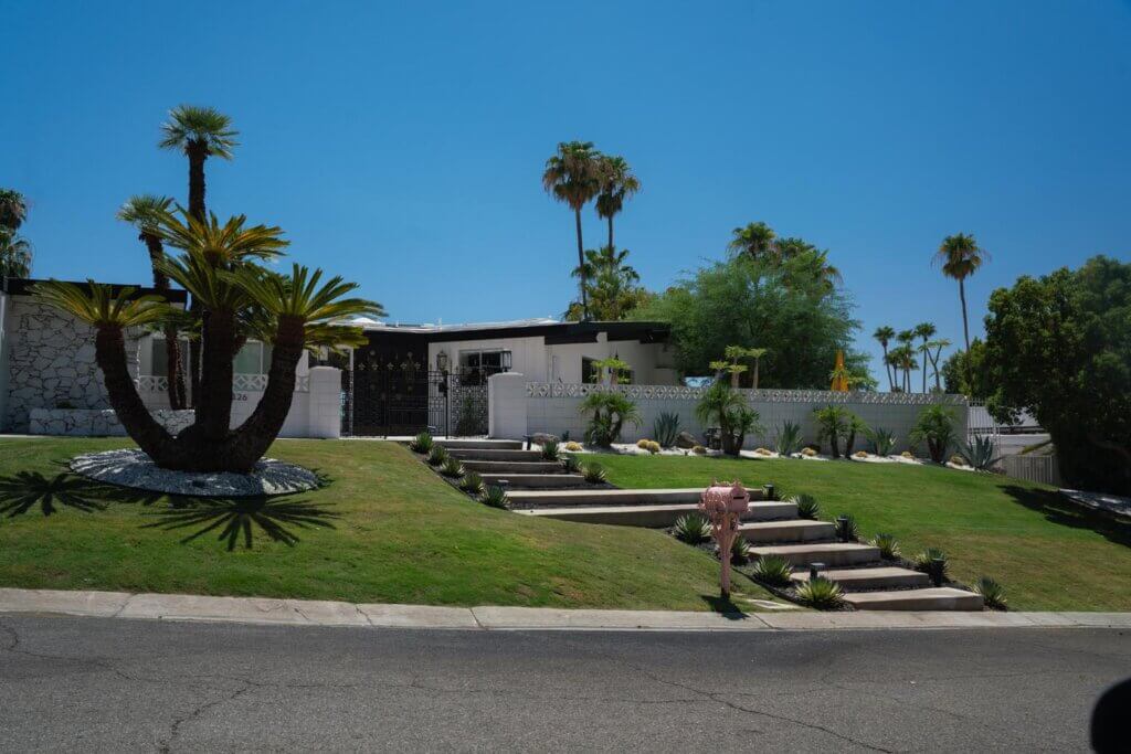 Marilyn Monroe House on N Rose Ave in Palm Springs California