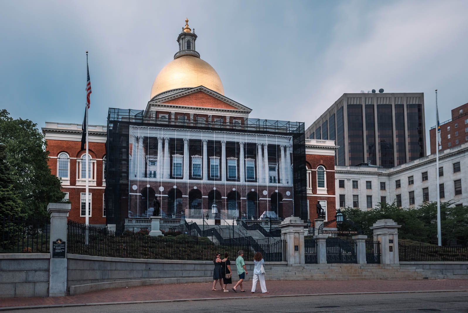 Massachusetts State House in Boston