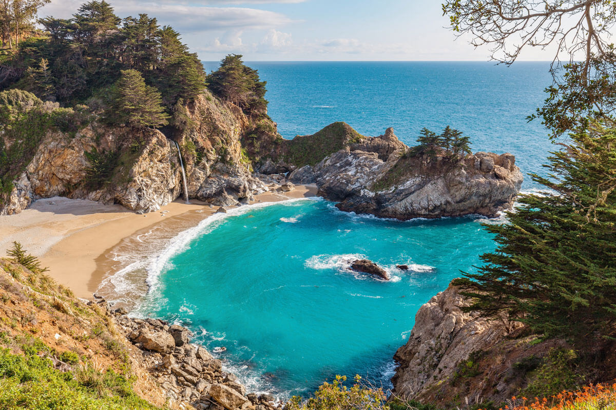 McWay-Falls-in-Big-Sur-California-one-of-the-best-stops-on-a-California-Coast-Drive