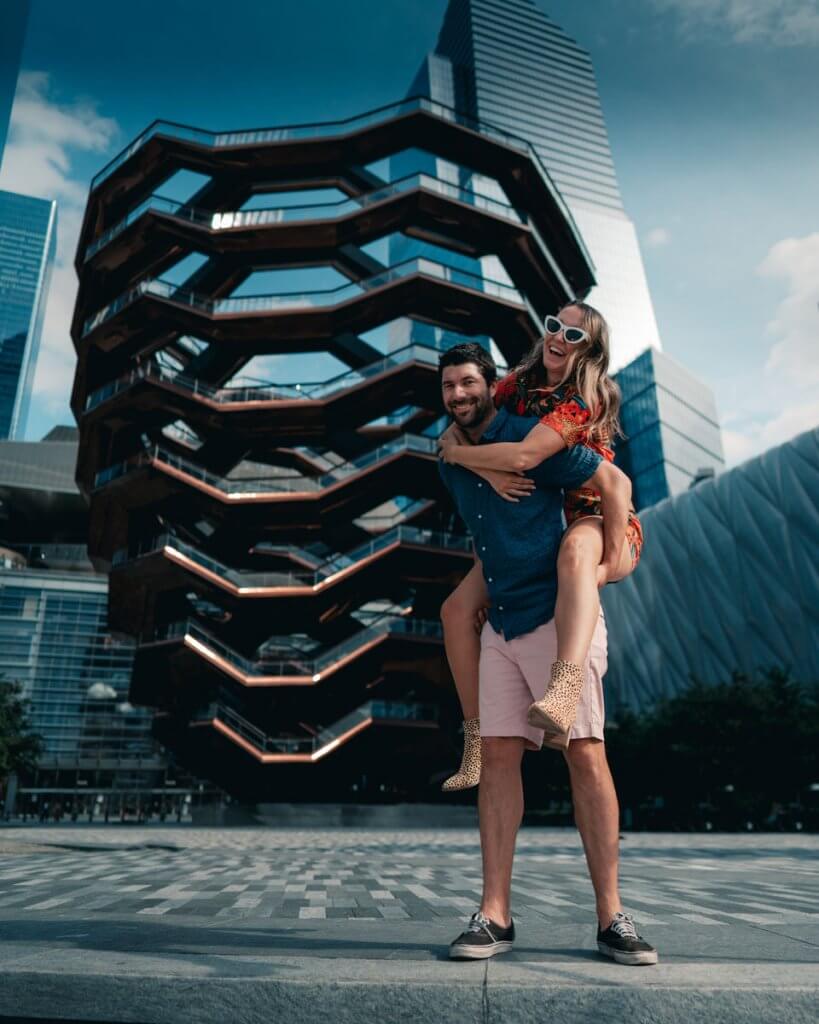 Megan-and-Scott-at-the-Vessel-in-NYC