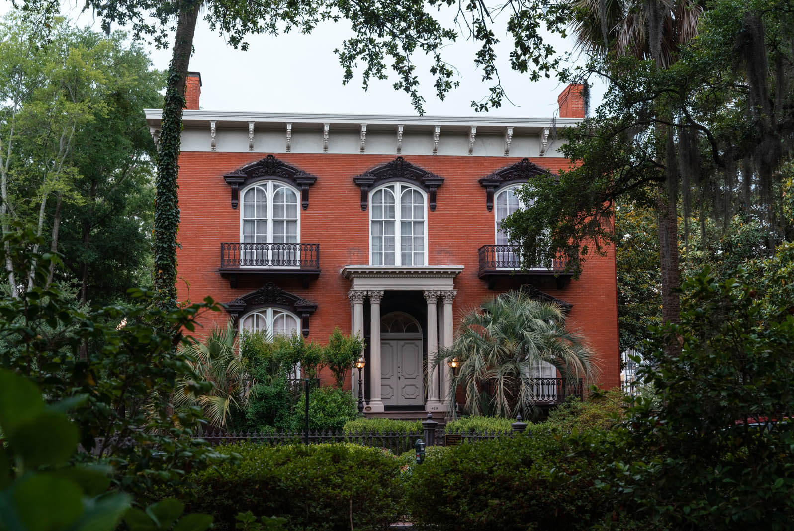 Mercer Williams House at Monterey Square in Savannah GA