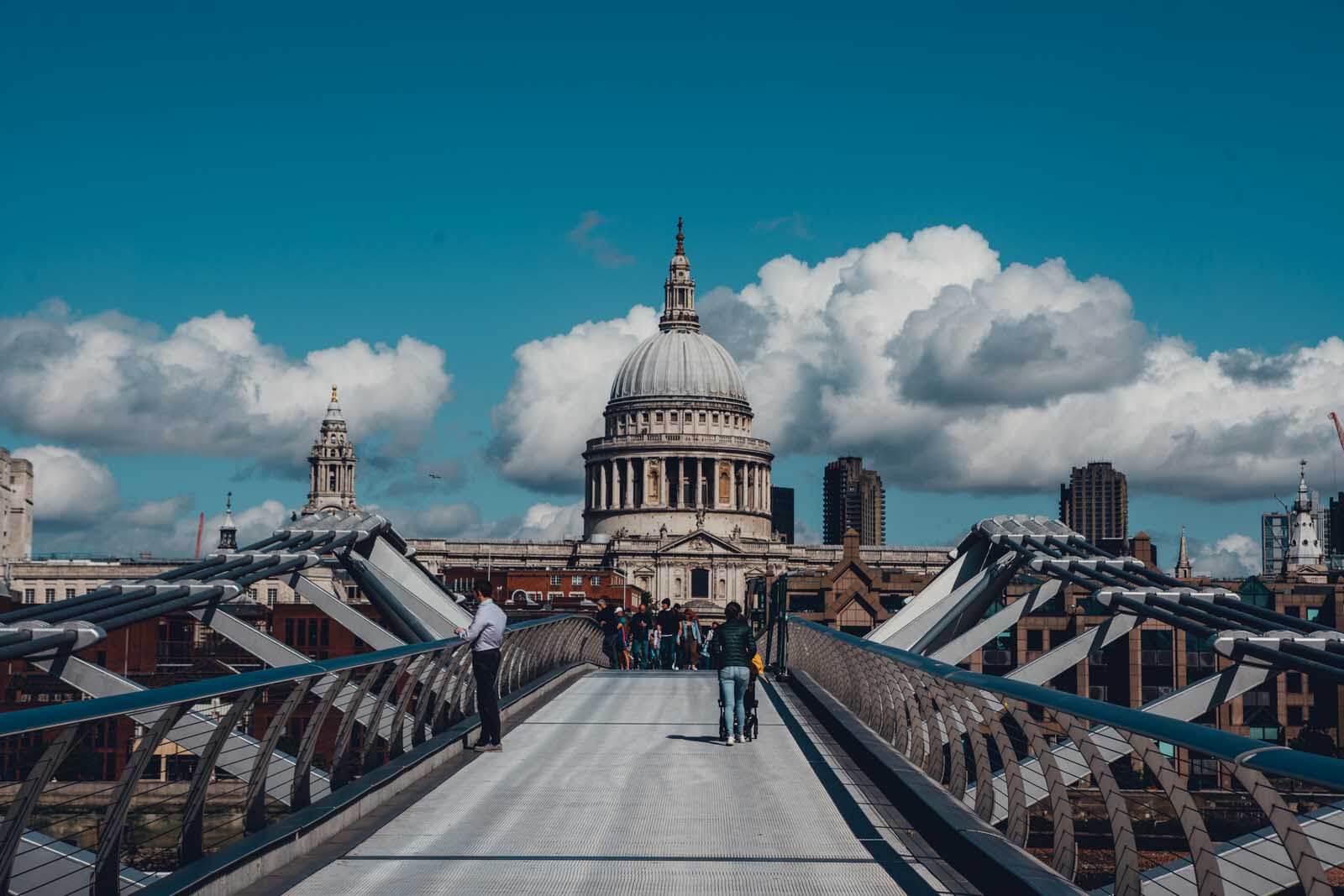 Millennium Bridge in London