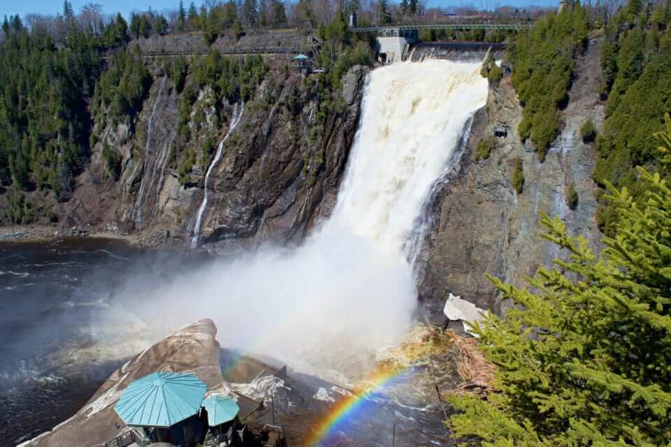 Montmorency-Falls-day trip from Montreal