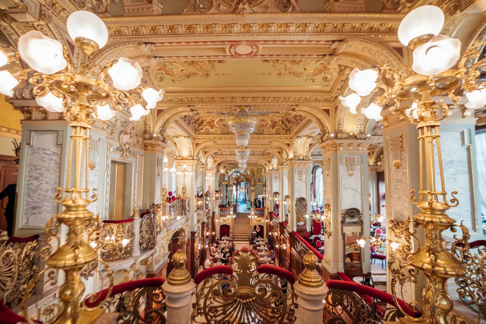 New York Cafe in Budapest