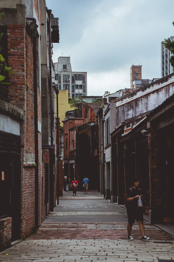 Bopiliao Historical Block in Taipei Taiwan