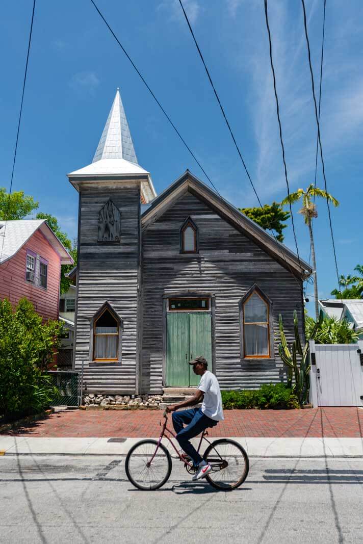 Old church house in Key West