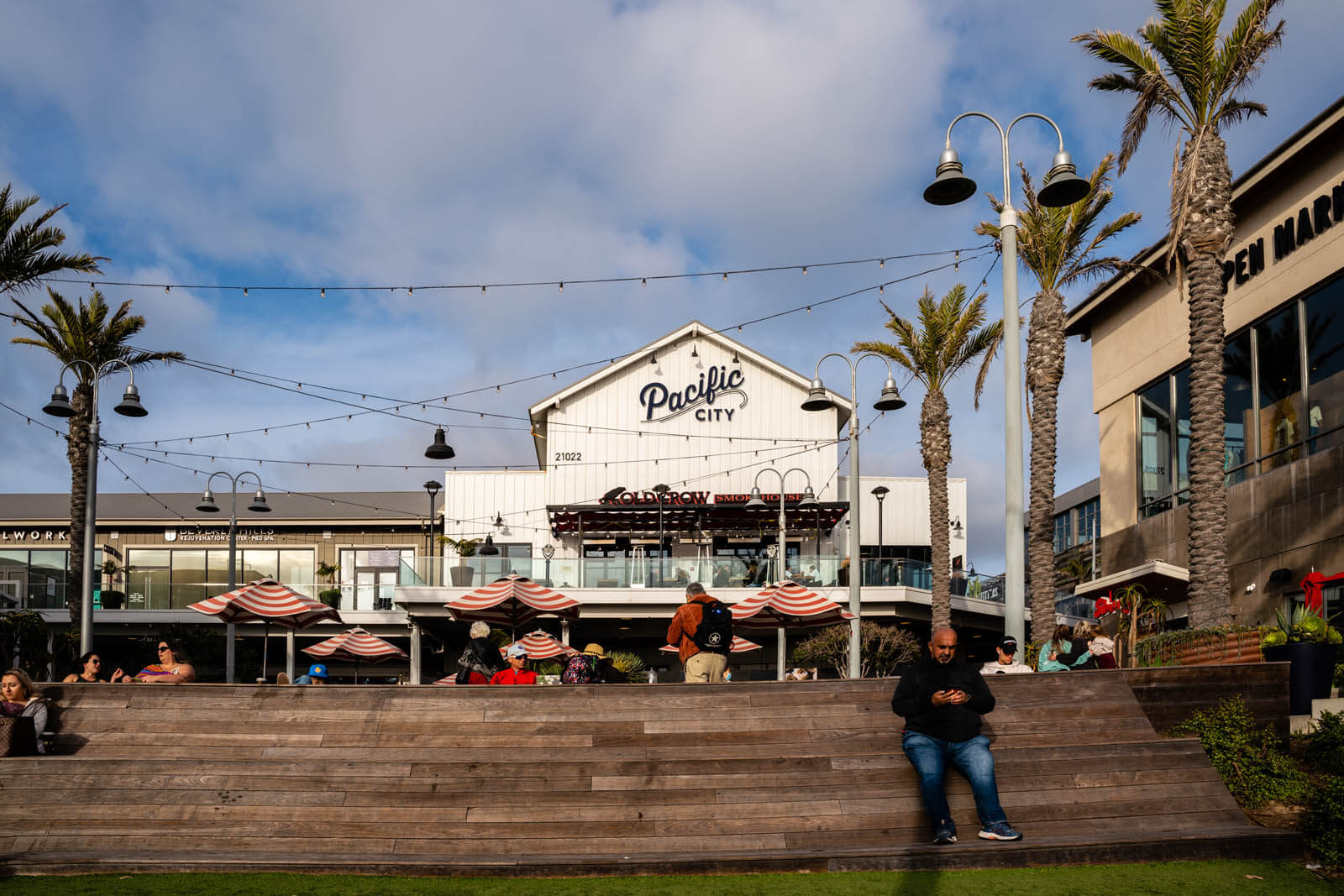 Pacific City in Huntington Beach California