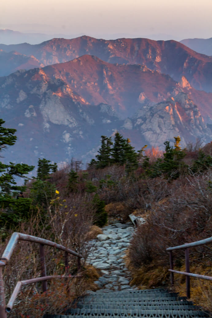 Seoraksan National Park in Autumn Korea i