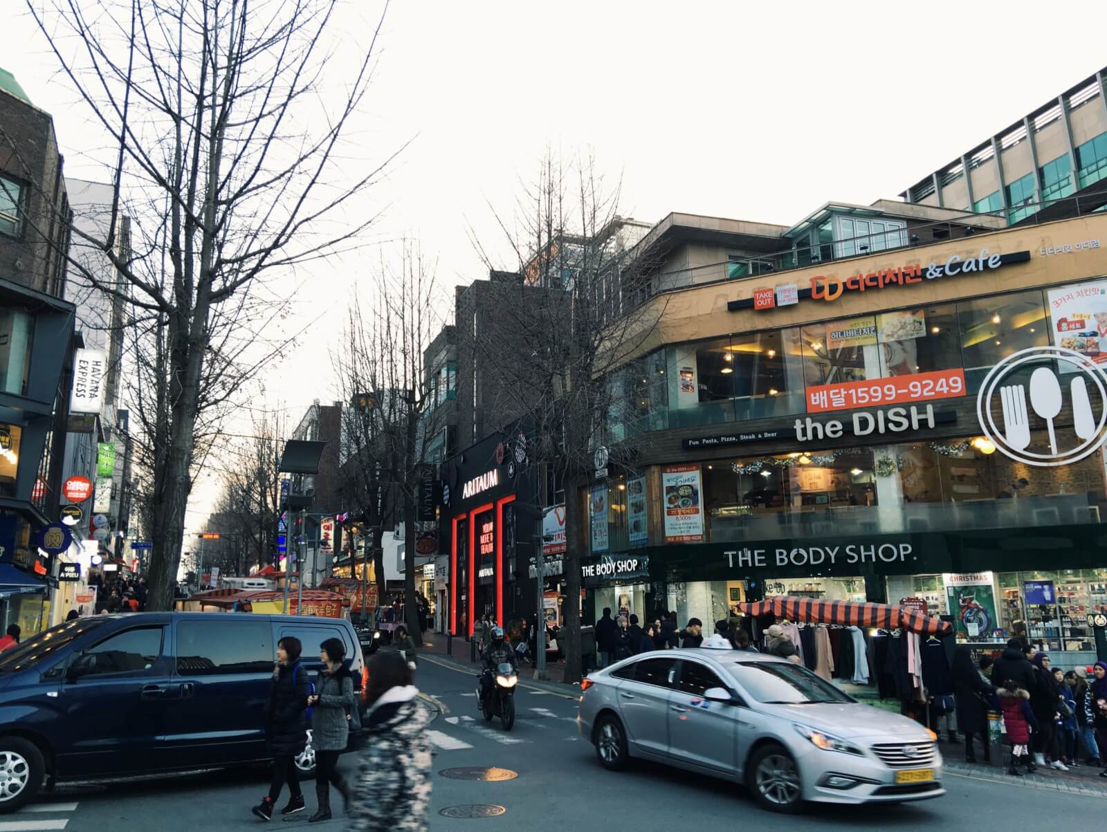 Shopping in Seoul Ewha Womens University