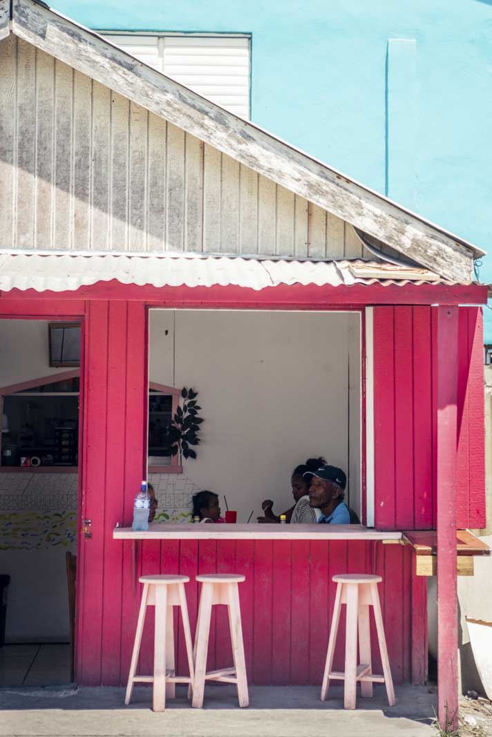 Food stand in San Pedro