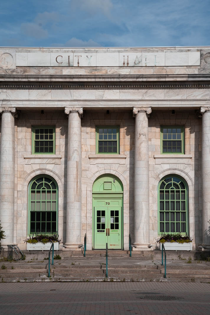 Pittsfield City Hall in the Berkshires