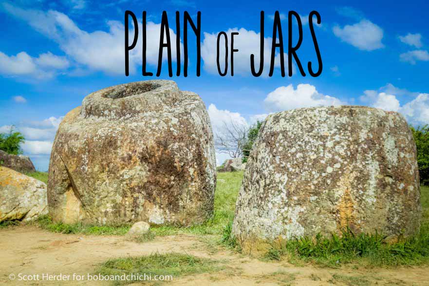 Visiting the Plain of Jars in Laos