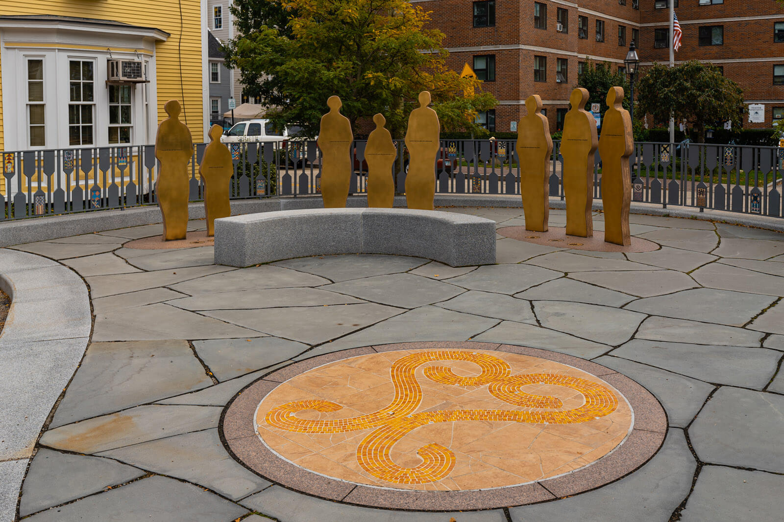 Portsmouth African Burial Ground Memorial in New Hampshire