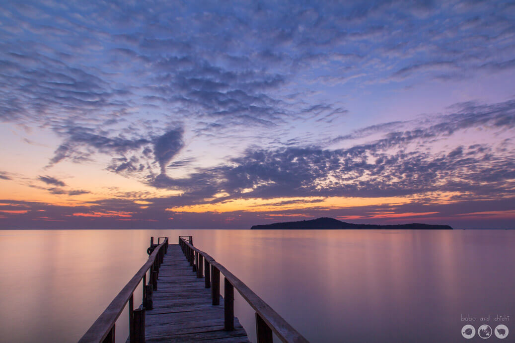 Cambodia Sunset