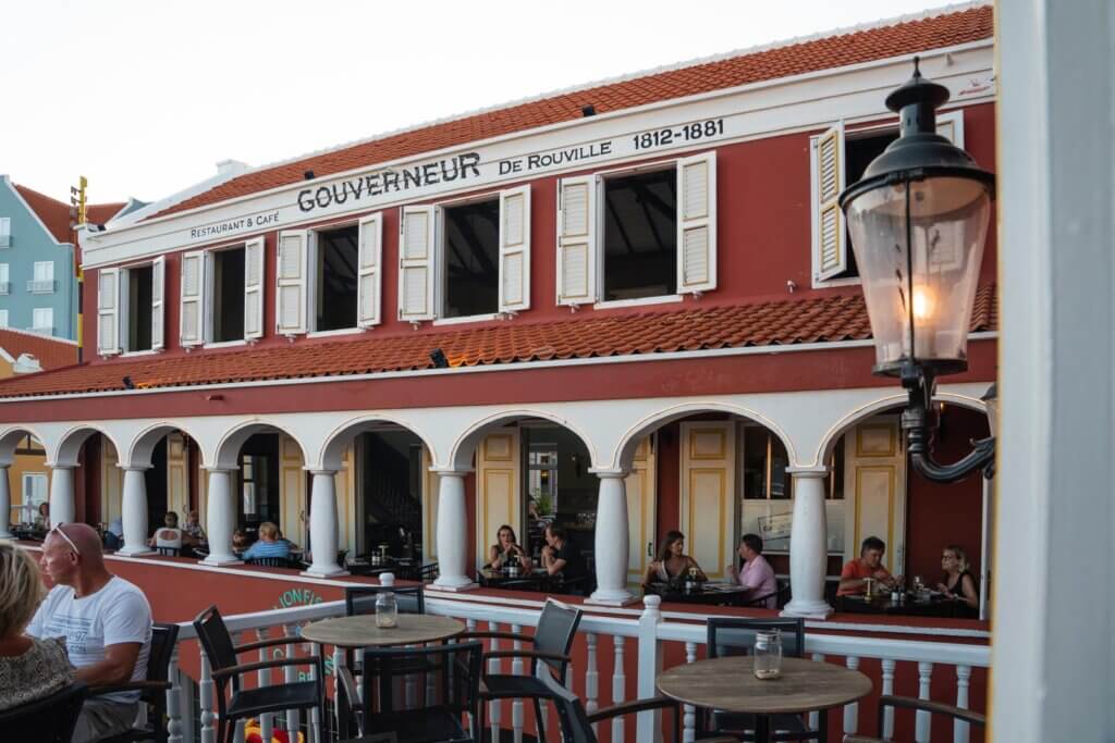 Restaurant & Café Gouverneur De Rouville in Willemstad Curacao