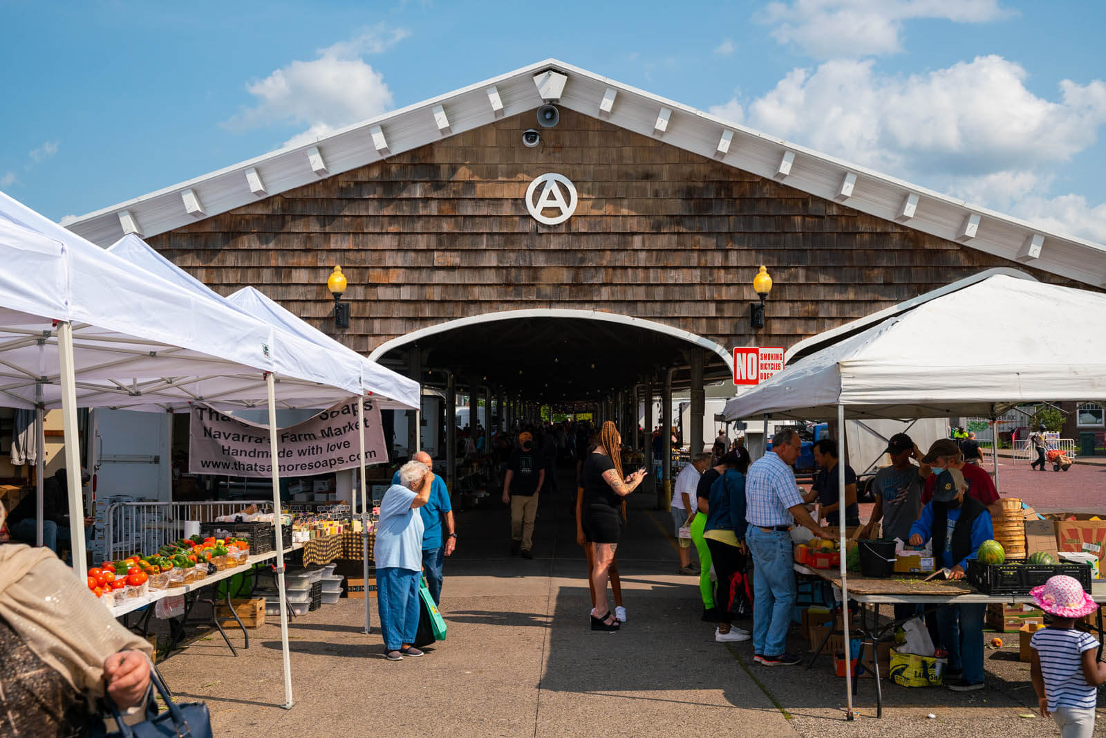 Rochester Public Market in New York