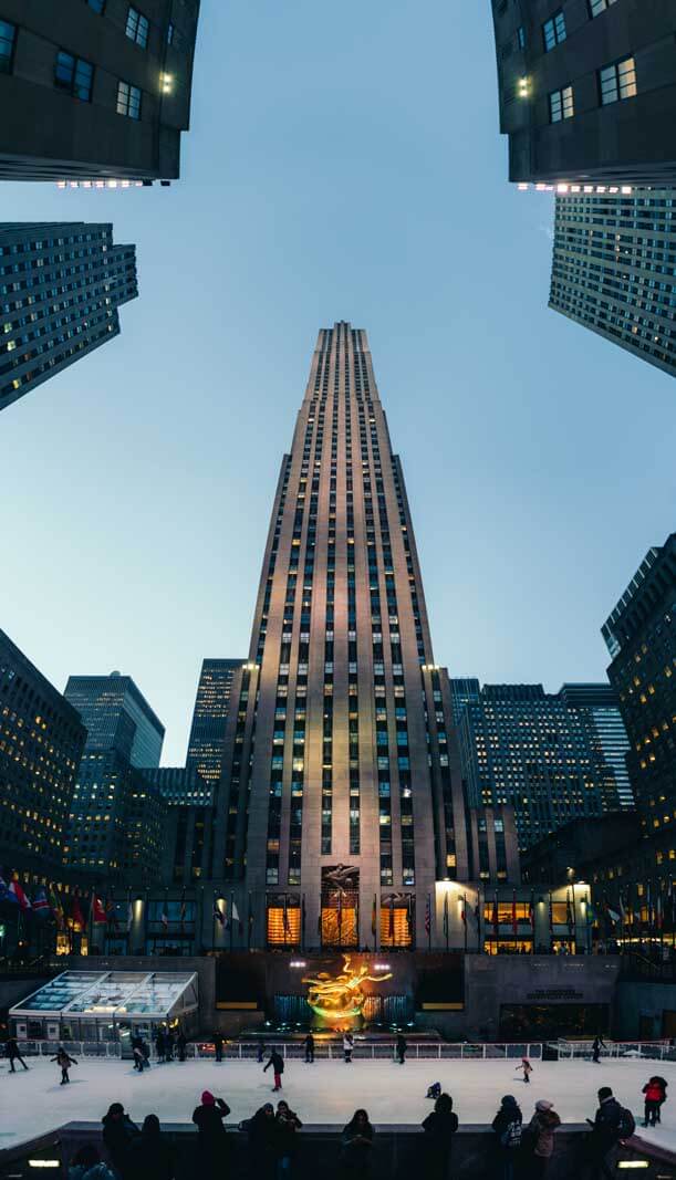 Rockefeller Plaza New York City