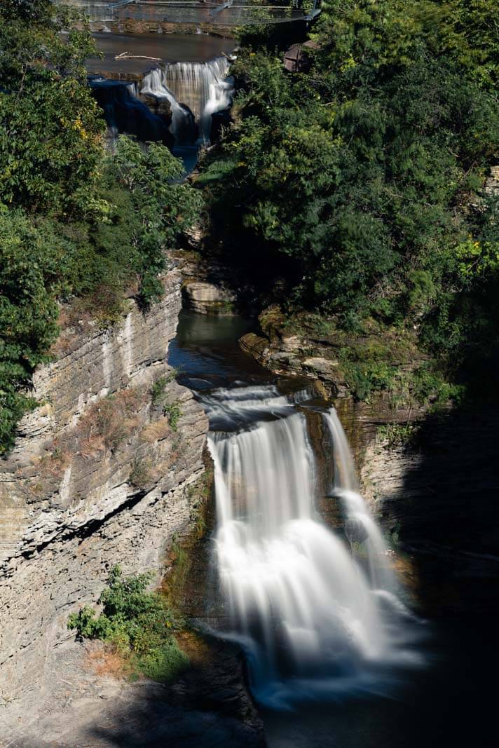 Rocky Falls on Fall Creek in Ithaca New York