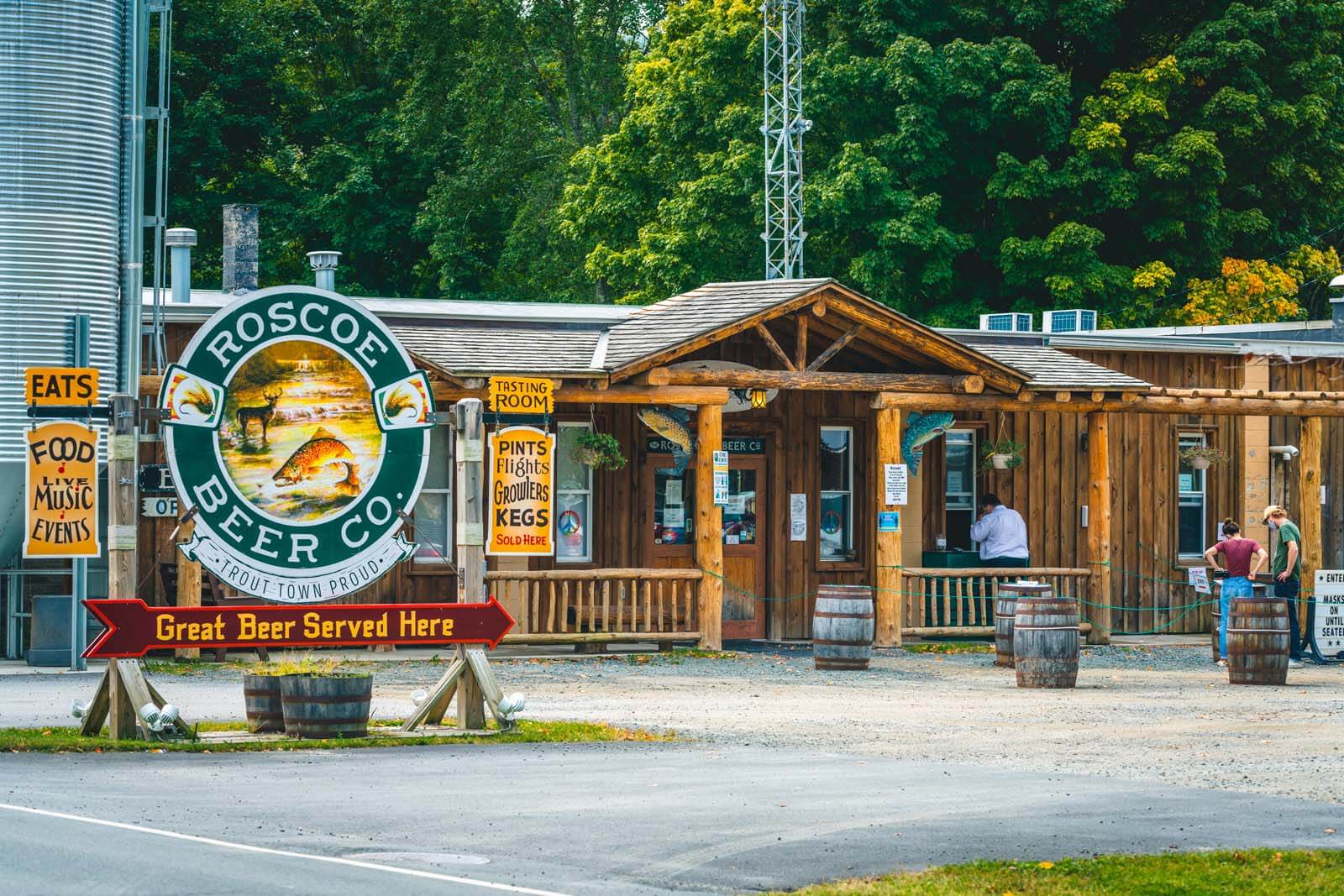 Roscoe Beer Company in the Catskills NY