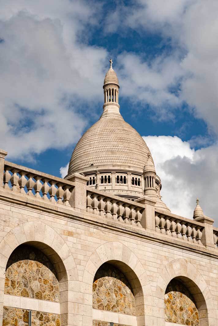 Sacre Couer in Montmartre Paris