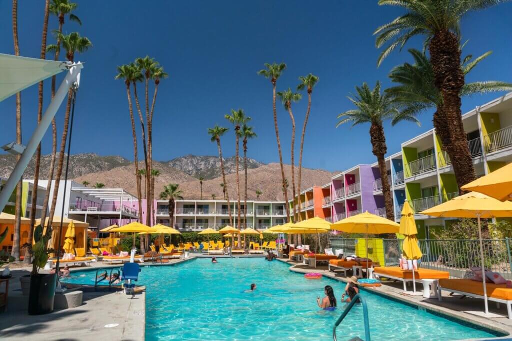 Saguaro Hotel in Palm Springs California