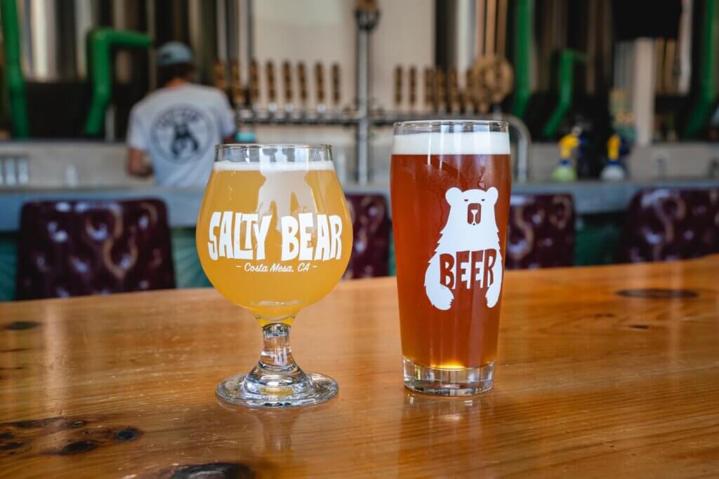 Salty Bear Brewing in Costa Mesa California