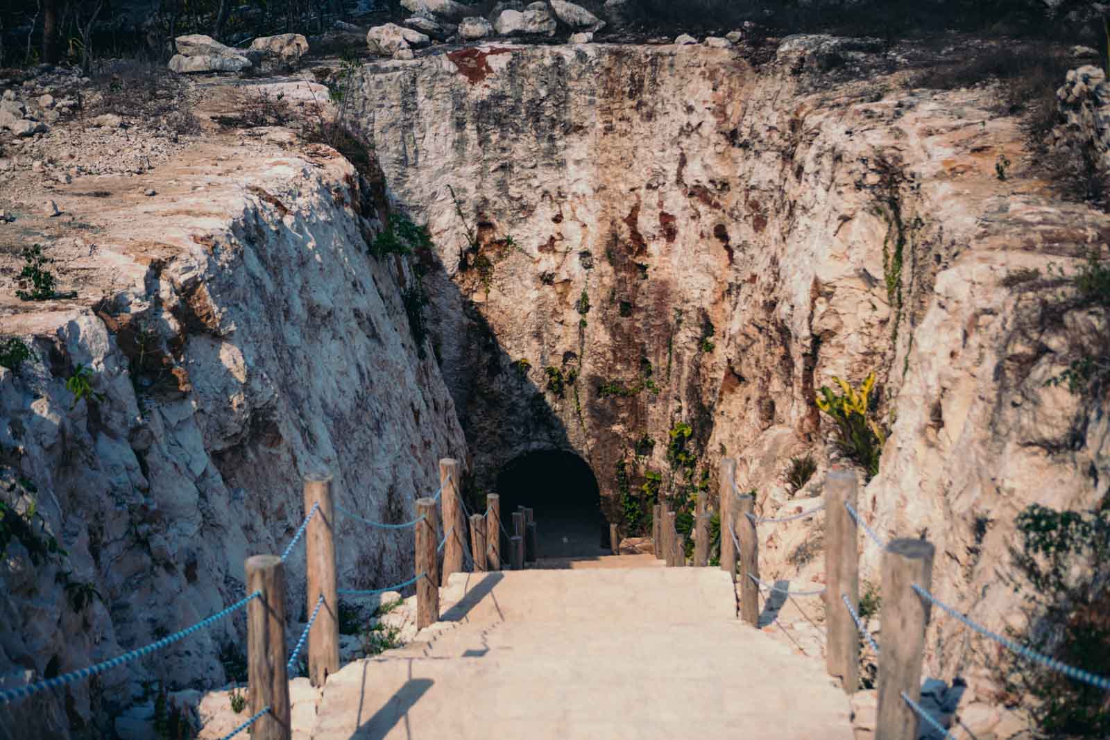 Santa Barbara Cenote cave entrance