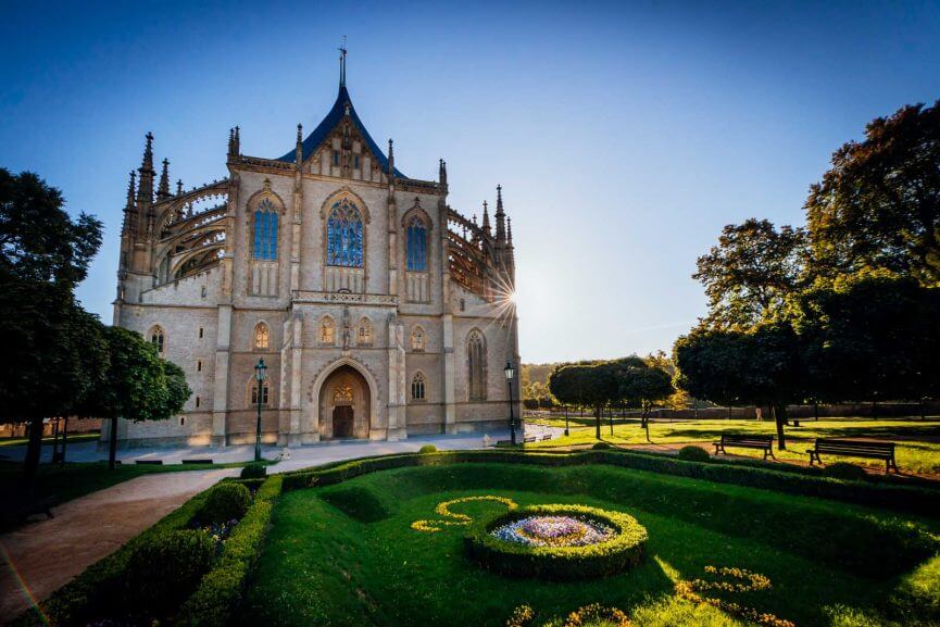 Santa Barbara's Cathedral in Kutna Hora Czech Republic