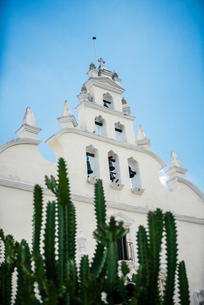 Santiago Church in Merida Mexico