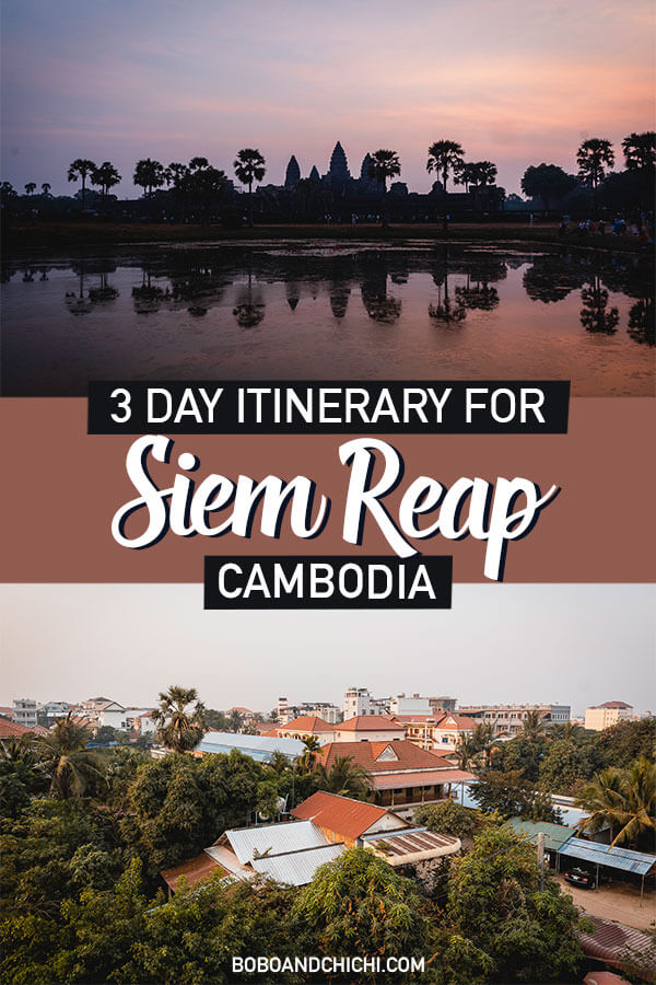 Siem Reap itinerary