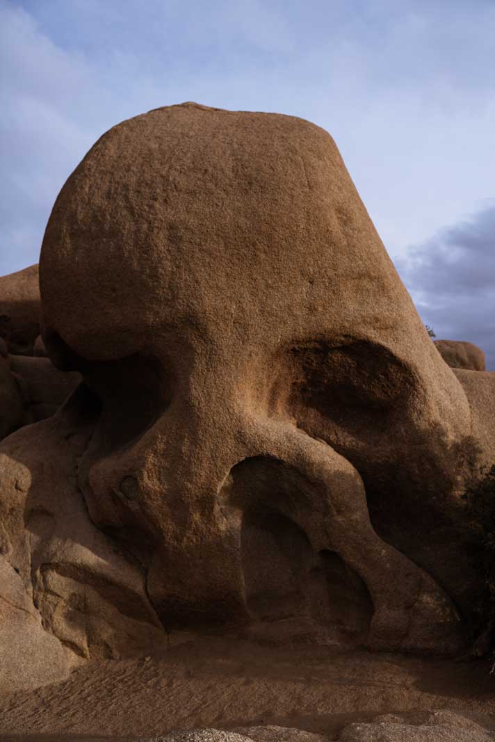 Skull Rock in Joshua Tree